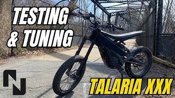 First Ride on the Talaria XXX with a Nucular P24F Controller Upgrade