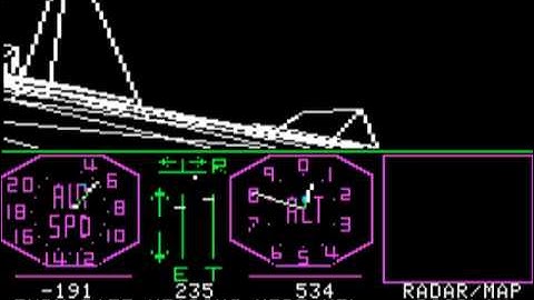 subLOGIC Flight Simulator 1 for Apple II
