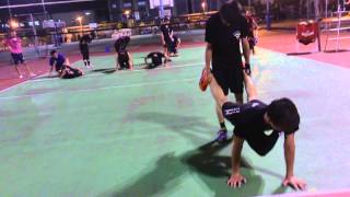 20140918體能-鋼琴手伏地挺身2