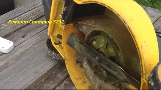 видео Газонокосилка электрическая Champion EM4216