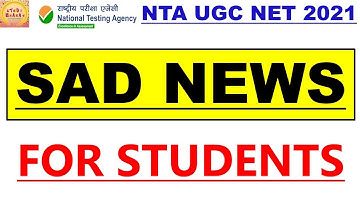 Sad News for Students