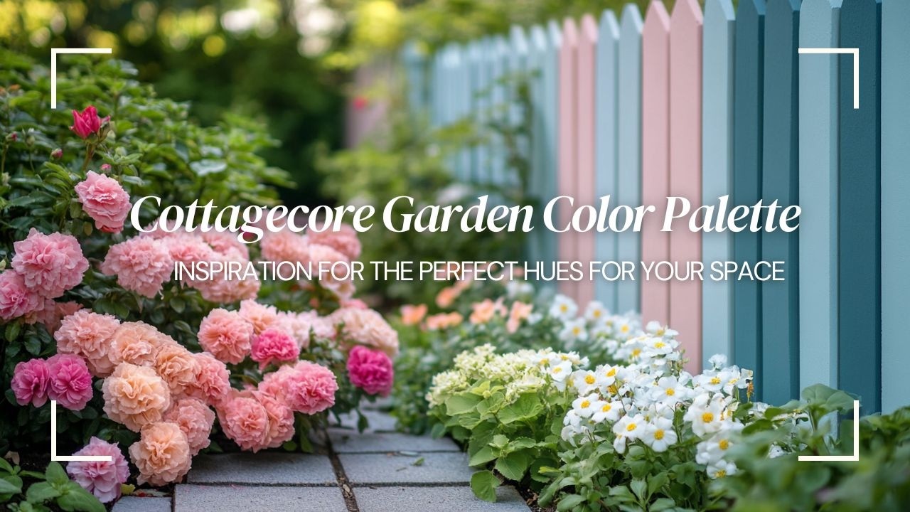 Cottagecore Garden Color Palette: Inspiration for the Perfect Hues for Your Space
