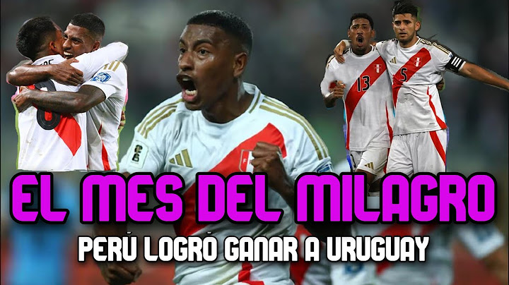 PERÚ vs. URUGUAY [1-0] RESUMEN DEL TRIUNFO EN EL NACIONAL | ELIMINATORIAS SUDAMERICANAS 2026 🇵🇪⚽️🇺🇾