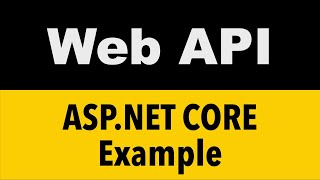 How to create a Web API with ASP.NET Core |  C# tutorial for beginners
