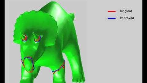 Mesh Segmentation Refinement