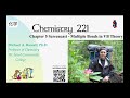 CH 221 Screencast "Multiple Bonds in VB Theory"