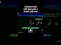 Let me know in the comments what game you want me to try next, I'm open to suggestions!#roblox