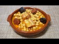 ESTOFADO DE GARBANZOS PARA LAMER LA CUCHARA