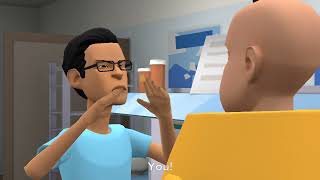 Fat Caillou Meets WaterYesFamilyGuyNoVGCPAUTTP And RedLarvaKittenz