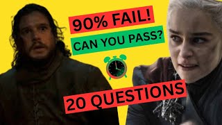 90% Fail This Brutal Game of Thrones Quiz (Can You Survive?) screenshot 5