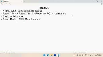Day 01 React Js 13 06 2024 by Mr Sudhakar Sharma