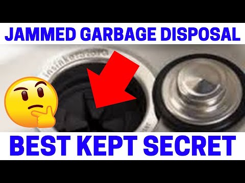 Garbage Disposal Jammed - EASY FIX!