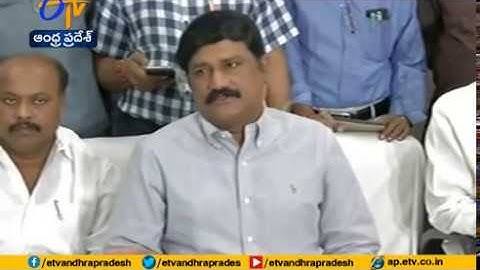 Minister Ganta Srinivasa Rao Conducts Tele Conference on TET