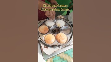 Thumbnail of Apem tepung beras dan kelapa muda mirip serbi