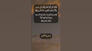 سورة النمل الآية ٣٣ الى ٣٥ بصوت الشيخ محمد صديق المنشاوي