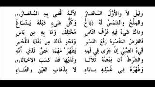 جوهر النظام - كتاب: الطهارات - باب: الطهارة بغير الماء