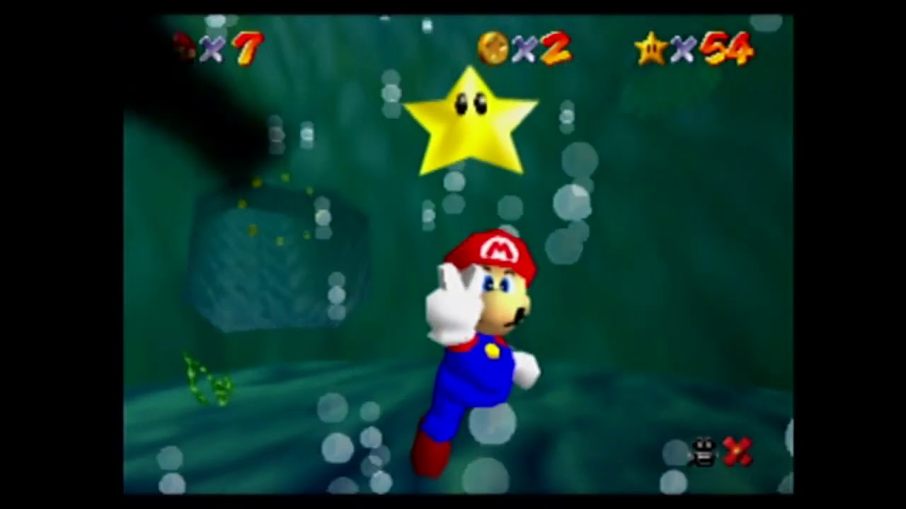 Let's 100% Super Mario 64 -19- Green Cap Switch