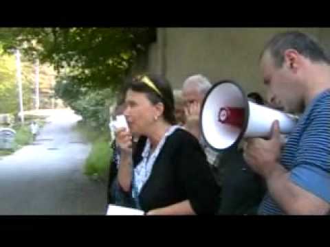 როგორ ჩააბარა აფხაზეთი ედუარდ შევარდნაძემ 28 09 2010 აქცია კრწანისში