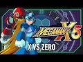 X vs zero  mega man x5 frozenith remix