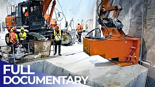 How to Move a 700 Tonne Marble Block | Stone Men | FD Engineering