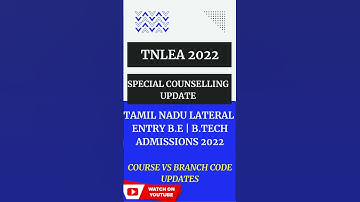 TNLEA COUNSELLING UPDATE
