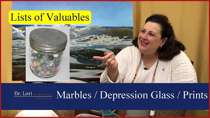 Lists of Valuables to Shop & Sell: Marbles, Depression & Viking Glass, Purses, Prints | Ask Dr. Lori