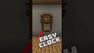 I Built a Grandfather Clock in Minecraft! 🕰️🔥 #shorts