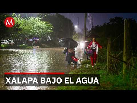 Xalapa suffers severe flooding; rains leave 2 dead in Veracruz