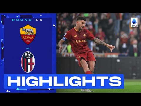 Roma-Bologna 1-0 | Pellegrini seals narrow win for Roma : Goal &amp; Highlights | Serie A 2022/23