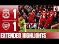Salah Gabriel In Action Packed Premier League Tie Liverpool 1 1 Arsenal Extended Highlights