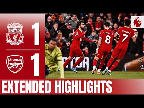 Salah & Gabriel in action-packed Premier League tie | Liverpool 1-1 Arsenal | Extended Highlights