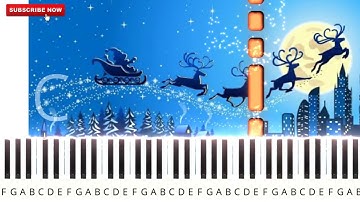 Jingle Bells - Easy Piano Tutorial #christmas 🎅