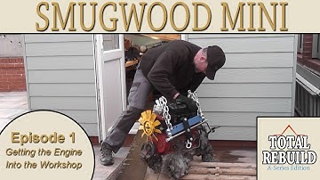 Classic Mini A+ Series Engine Total Rebuild Episode 1 - Getting The Engine Into The Workshop