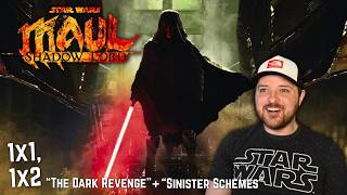 Star Wars: Maul - Shadow Lord 1x1 + 1x2 Reaction! - The Dark Revenge + Sinister Schemes