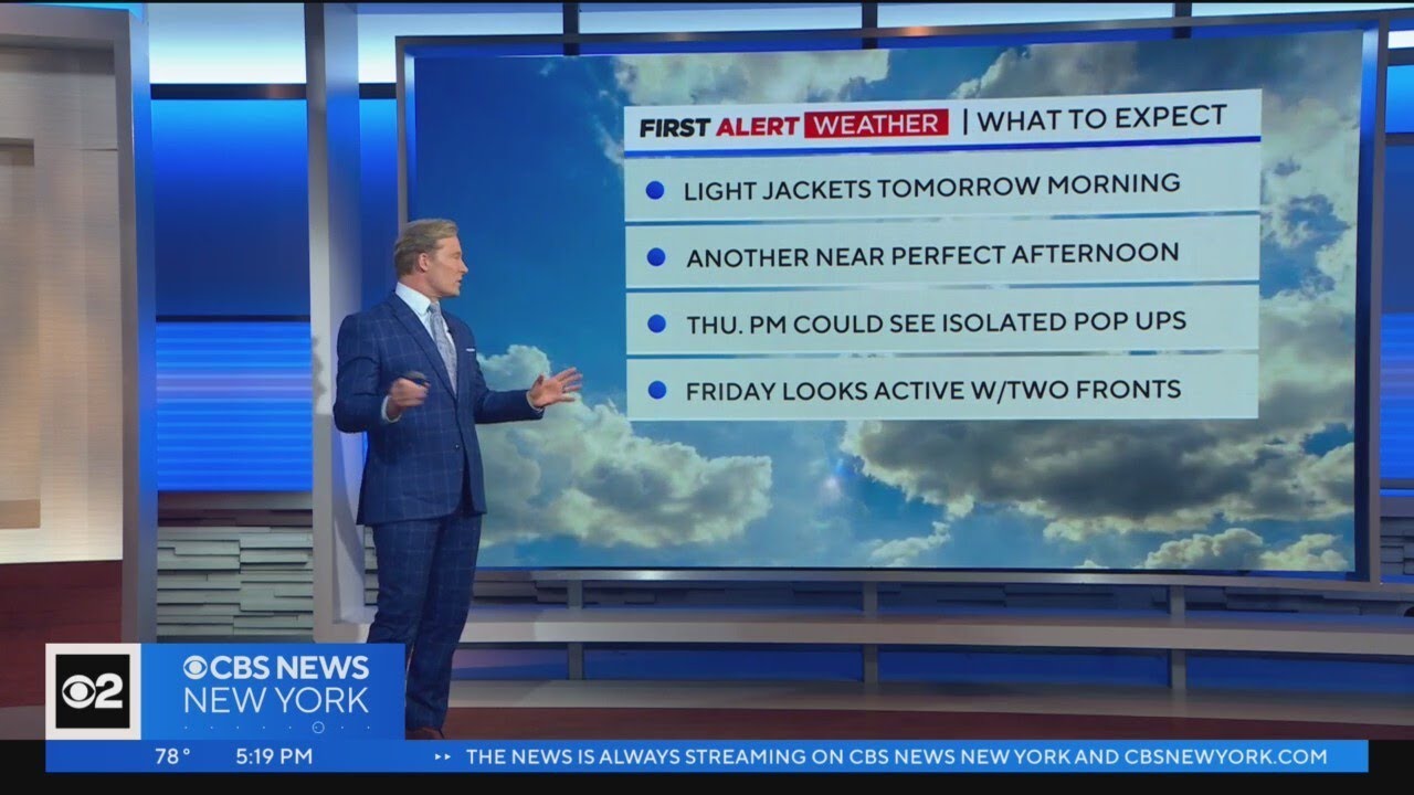 First Alert Weather: Gorgeous summer weather for Tri-State - YouTube
