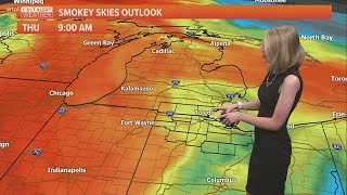 Hazy sunshine keep temperatures down ahead of cold front Profile