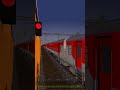 WAP7 WITH EXPRESS TRAIN CROSSING. #railway #indianrailways #train
