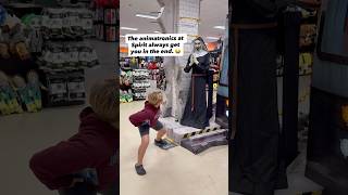 That One Foot Tap And Dash  spirithalloween halloween jumpscare animatronics halloween2025