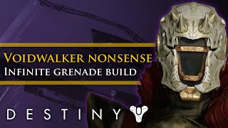 Destiny - Voidwalkers 7 second grenade regen (How to get infinite grenades)