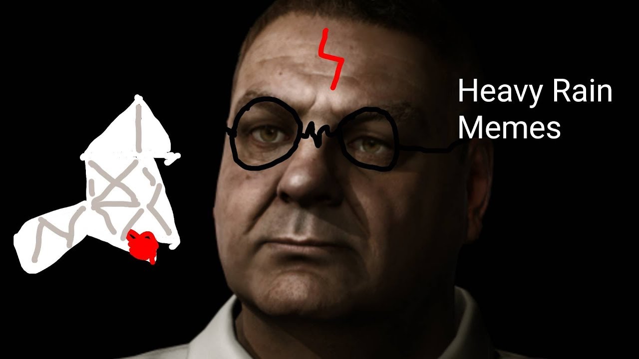 (not spoilers)The proof that Scott Shelby is the origami killer   Heavy rain memes