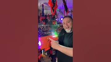 I just created my perfect Nerf blaster! Lights, sounds, screens, sensors & smoke?! Sci-fi goodness!