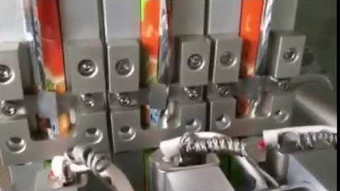 automatic three lanes vertical form fill seal bagging machine for chocolate liquid packinng machine