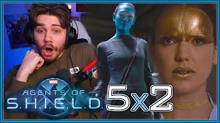 MCU FAN Watches AGENTS OF SHIELD 5x2 For The First Time! | Agents Of SHIELD 5x2 REACTION!!