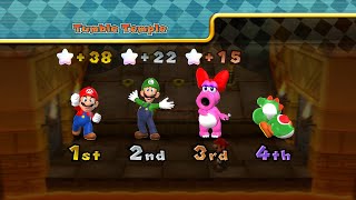 Mario Party 9 - Mario vs Luigi vs Yoshi vs Birdo - Magma Mine