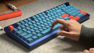 Keychron Q5 W Akko Cream Yellows Polyfill Ver. Asmr