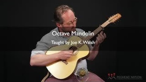 Octave Mandolin with Joe K. Walsh | “Josefin’s Waltz”