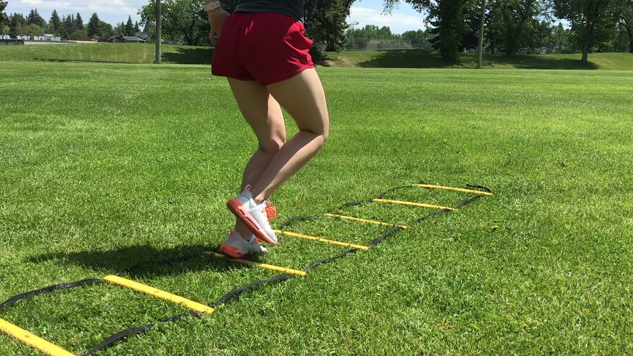 Ladder Agility Linear Progression 1 YouTube