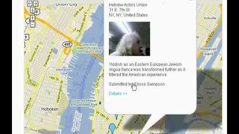 On the Map - New Features!