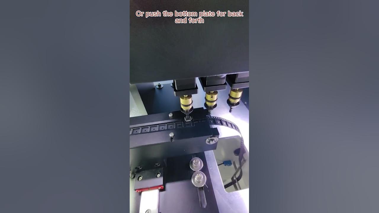 JEDEC Tray to Reel Machine Introduction (4) pick&place parameter