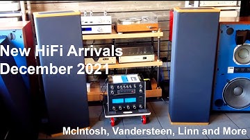 New HiFi Arrivals - December 2021 SkyFi Audio, McIntosh, Vandersteen, Linn and More
